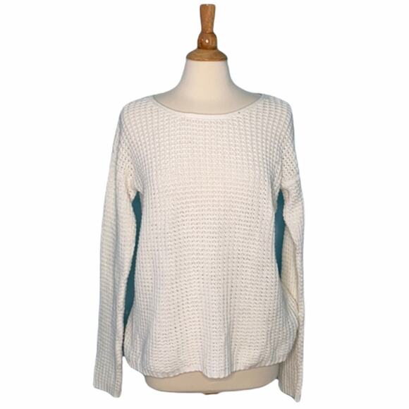 Bethany Mota Oversized Open Back Sweater W9 - Picture 2 of 6